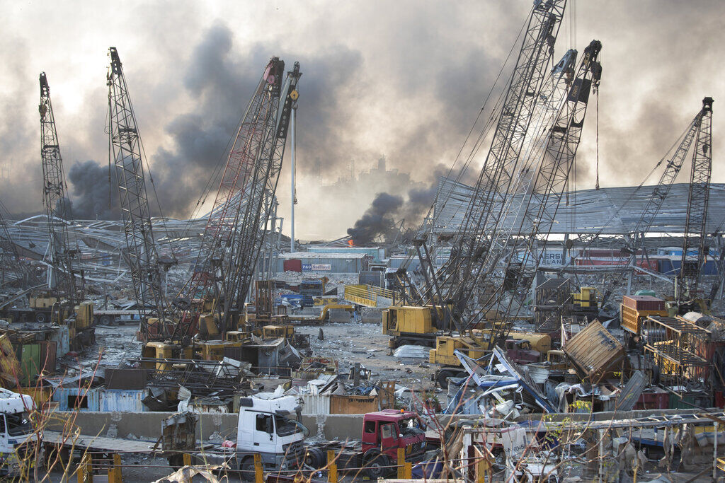 APTOPIX Lebanon Explosion